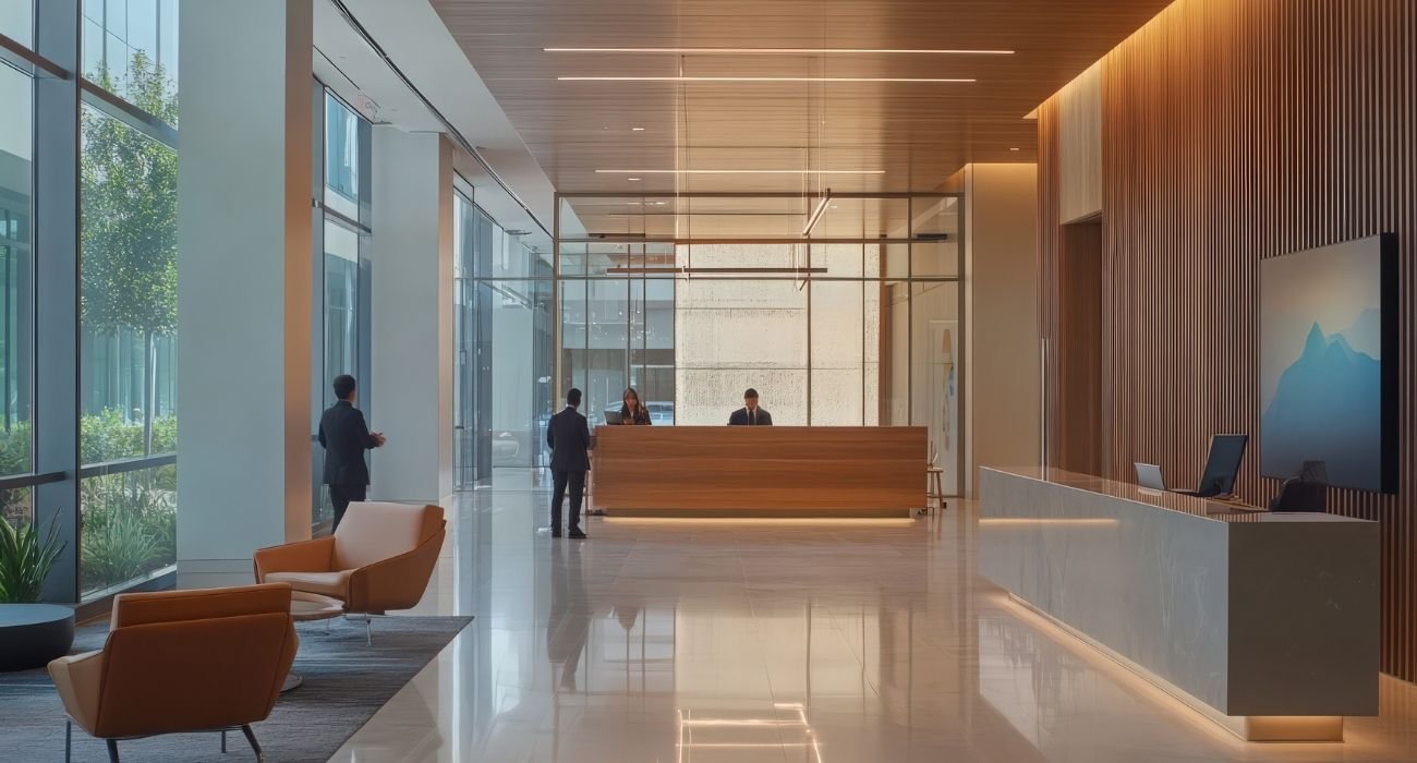 modern office interior design workspace