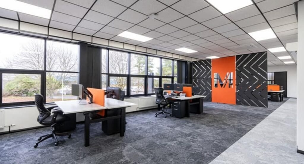 corporate office interior branding