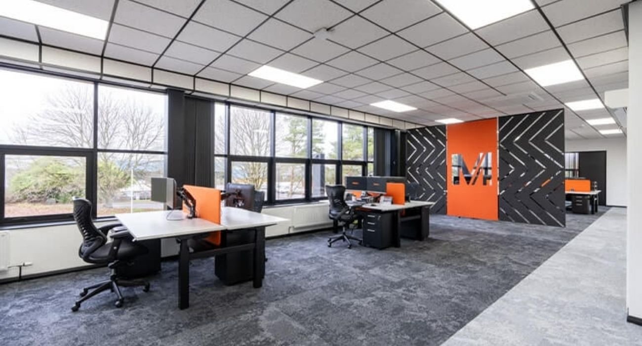 corporate office interior branding